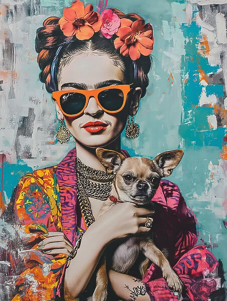 Frida Kahlo Chihuahua