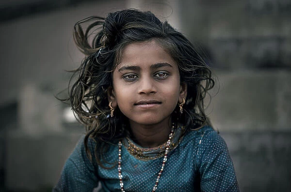 A Girl from Benares Ghats