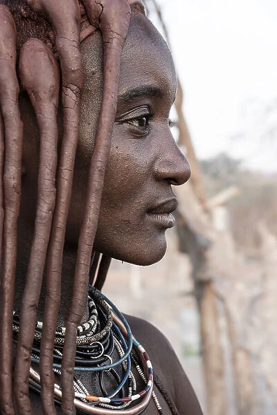 Himba woman at southern Angola