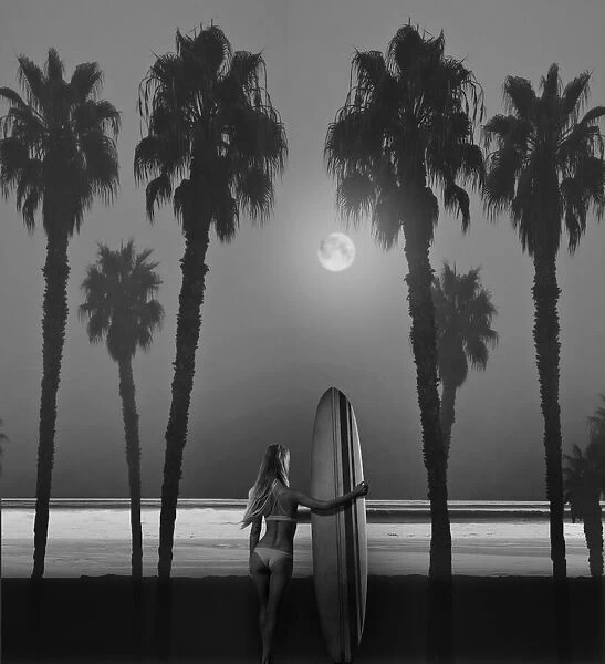 Moonlight Surfer. LARRY BUTTERWORTH