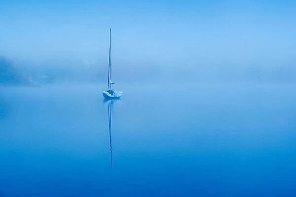 Peaceful Blue Morning