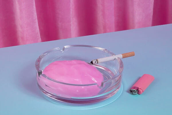Pink smoker