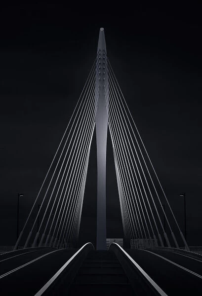 The Prince Claus Bridge in the Netherlands