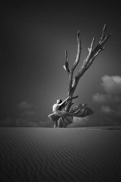 Alone in the sands