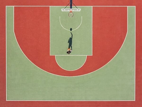 Shadow basketball. Ekaterina Polischuk