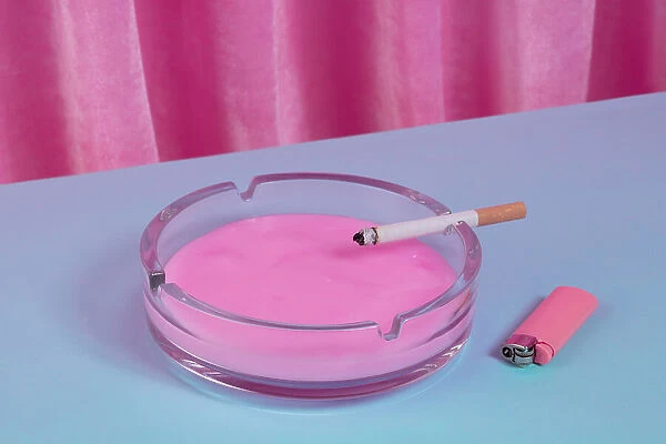 Smoke in pink