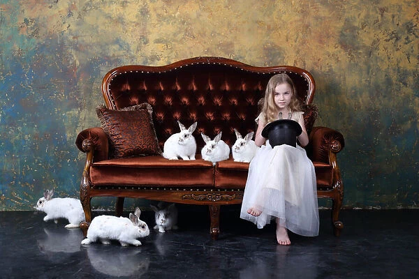 'The riddle' or 'How many rabbits are there on the photo'?