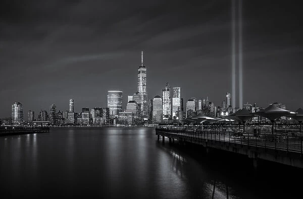WTC tribute in light