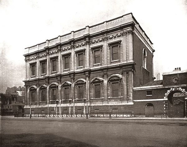The Banqueting House, Whitehall, London, 1894. Creator: Unknown