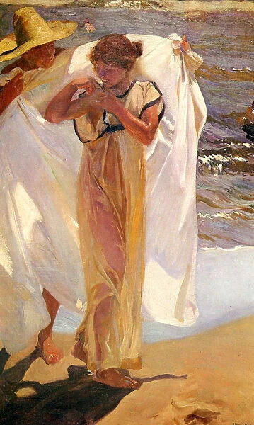 After the Bath, 1908. Artist: Joaquin Sorolla y Bastida