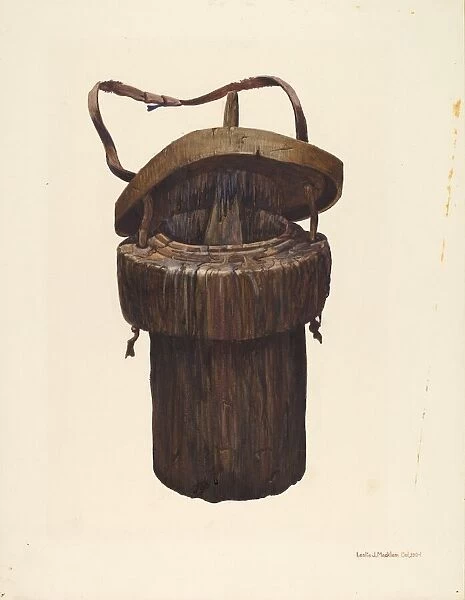 Bucket, c. 1939. Creator: Leslie Macklem