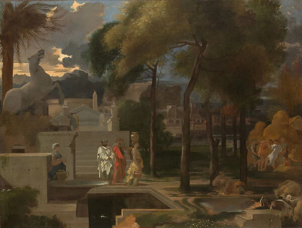 A Classical Landscape, probably 1660s. Creator: Sebastien Bourdon