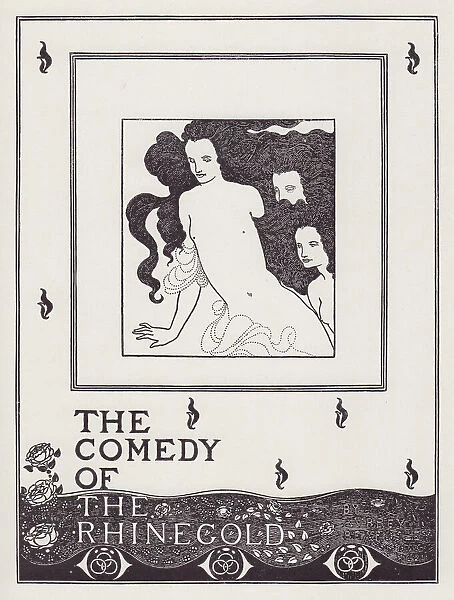 The Comedy of the Rhinegold, from The Savoy No. 8, 1896. Creator: Aubrey Beardsley