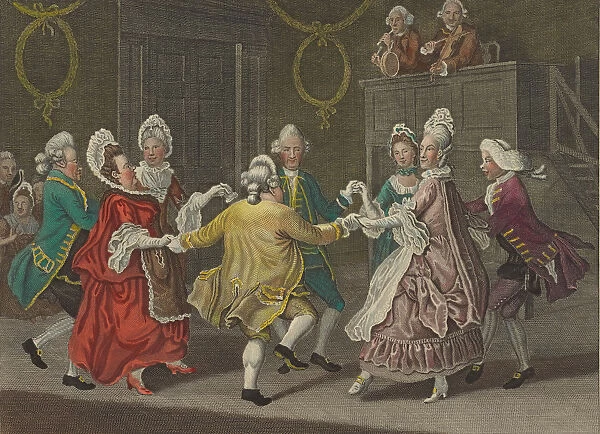 The Cotillion Dance, 1771