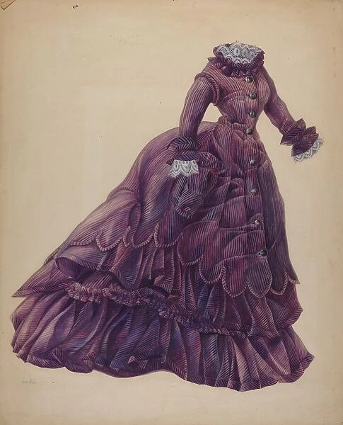 Dolls Dress, c. 1939. Creator: Marie Alain