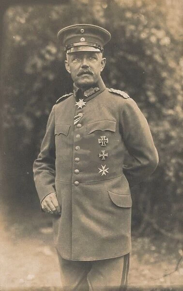 General Johannes von Busse (1862-1936), 1918. Creator: Anonymous