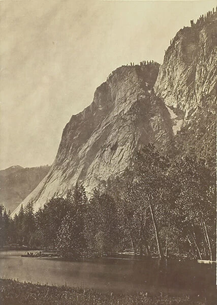 Glacier Rock from below, 1866  /  99. Creator: G. Fagersteen