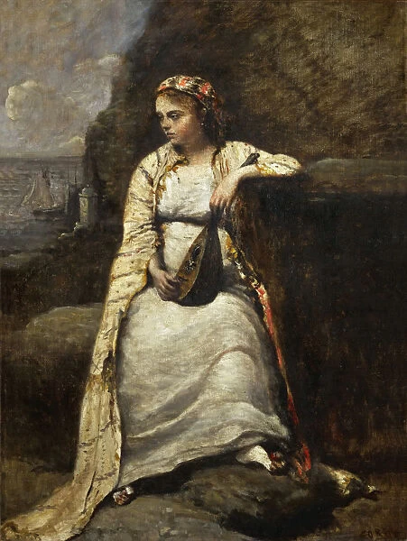 Haydee. Artist: Corot, Jean-Baptiste Camille (1796-1875)
