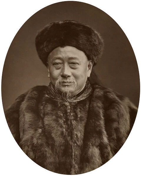 Kuo Sung-Tao, first Chinese envoy to Great Britain, 1880. Artist: Lock & Whitfield