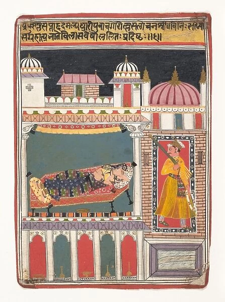 Lalit Ragini: Folio from a ragamala series (Garland of Musical Modes), ca. 1680-90