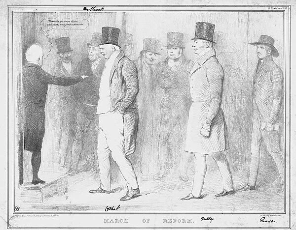 March of Reform, 1833. Creator: John Doyle