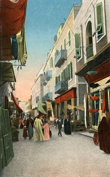 Market Street, Suez, Egypt, 20th century
