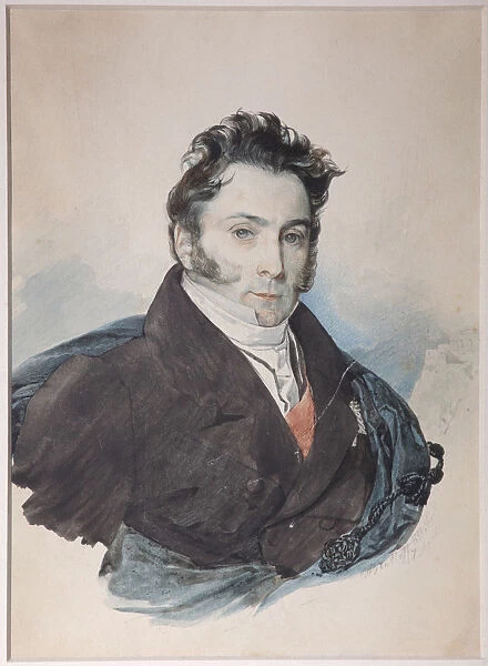Portrait of Alexander Ivanovich Ribeaupierre (1781-1865)