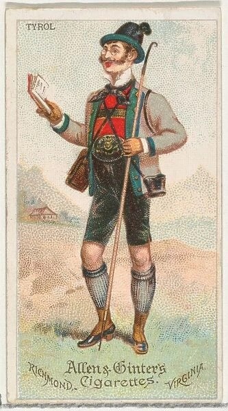 Tyrol, from Worlds Dudes series (N31) for Allen & Ginter Cigarettes, 1888