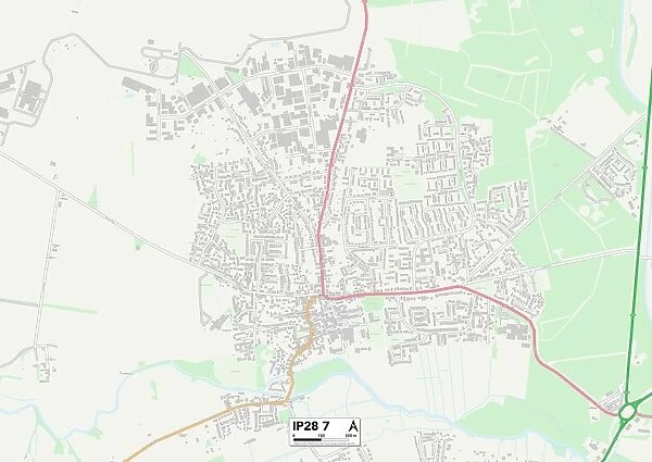Forest Heath IP28 7 Map