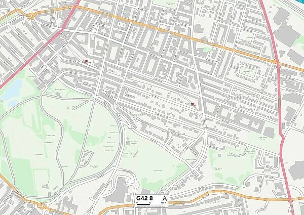 Glasgow G42 8 Map