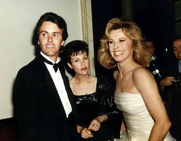 Stefanie Powers, American actress at a champagne reception held after the Charity Gala