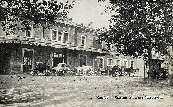 The railway station of Rovigo