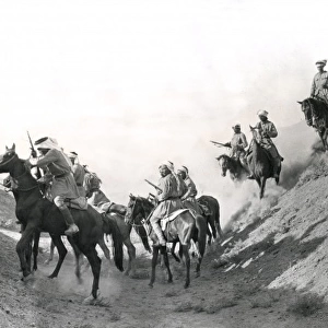 Arab mounted police, Mesopotamia, WW1