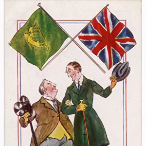 Cartoon of London Treaty
