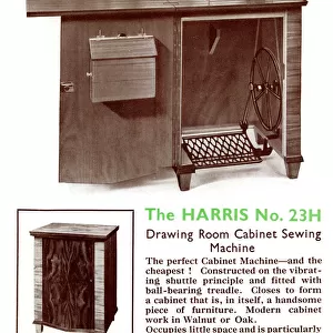 Harris Sewing Machine, Model No. 23H