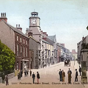Main Street, Pembroke, Pembrokeshire, West Wales