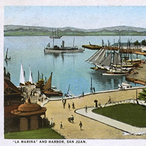 Marina and harbour, San Juan, Puerto Rico
