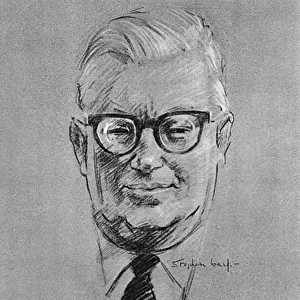Mr. Roy Thomson, sketched by Stephen Ward, 1961