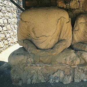 PAKISTAN. Taxila. Mohra Moradu Monastery. Archaeological