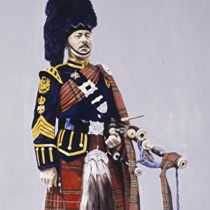 Pipe Major - Royal Scots Dragoon Guards