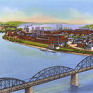 Pittsburgh, Pennsylvania, USA - Homestead and Steel Mills