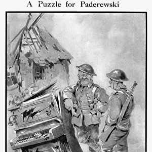 A Puzzle for Paderewski, by Bairnsfather