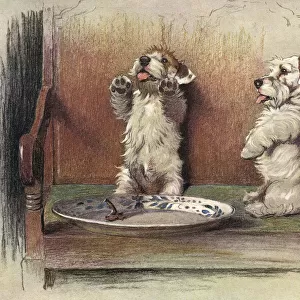 For What We Are About to Receive by Cecil Aldin