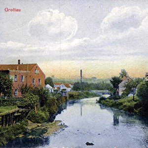 Mill and River, Grottau