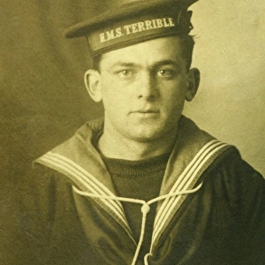Sailor from HMS Terrible