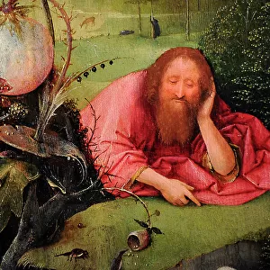 Saint John the Baptist in Meditation, circa 1495, by Bosch