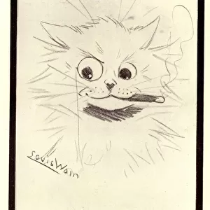 More Sausages for Me by Louis Wain