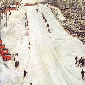 Ski Jumping in Oslo 1905