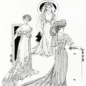Society dresses 1907