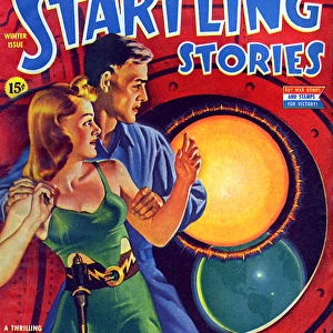Startling Stories - The Giant Atom